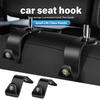 4pcs Car Seat Storage Headrest Organizer Holder Fastener Hanger For GT Stelvio F1 Brera Volante Tonale Gloria Disco