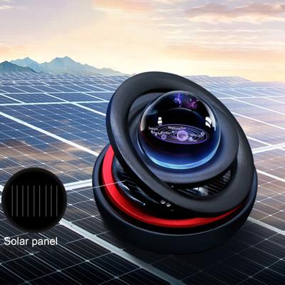 Exquisite Car Fragrance Diffuser Multi-purpose Stylish Solar Rotating Planet Auto Perfume Ornament