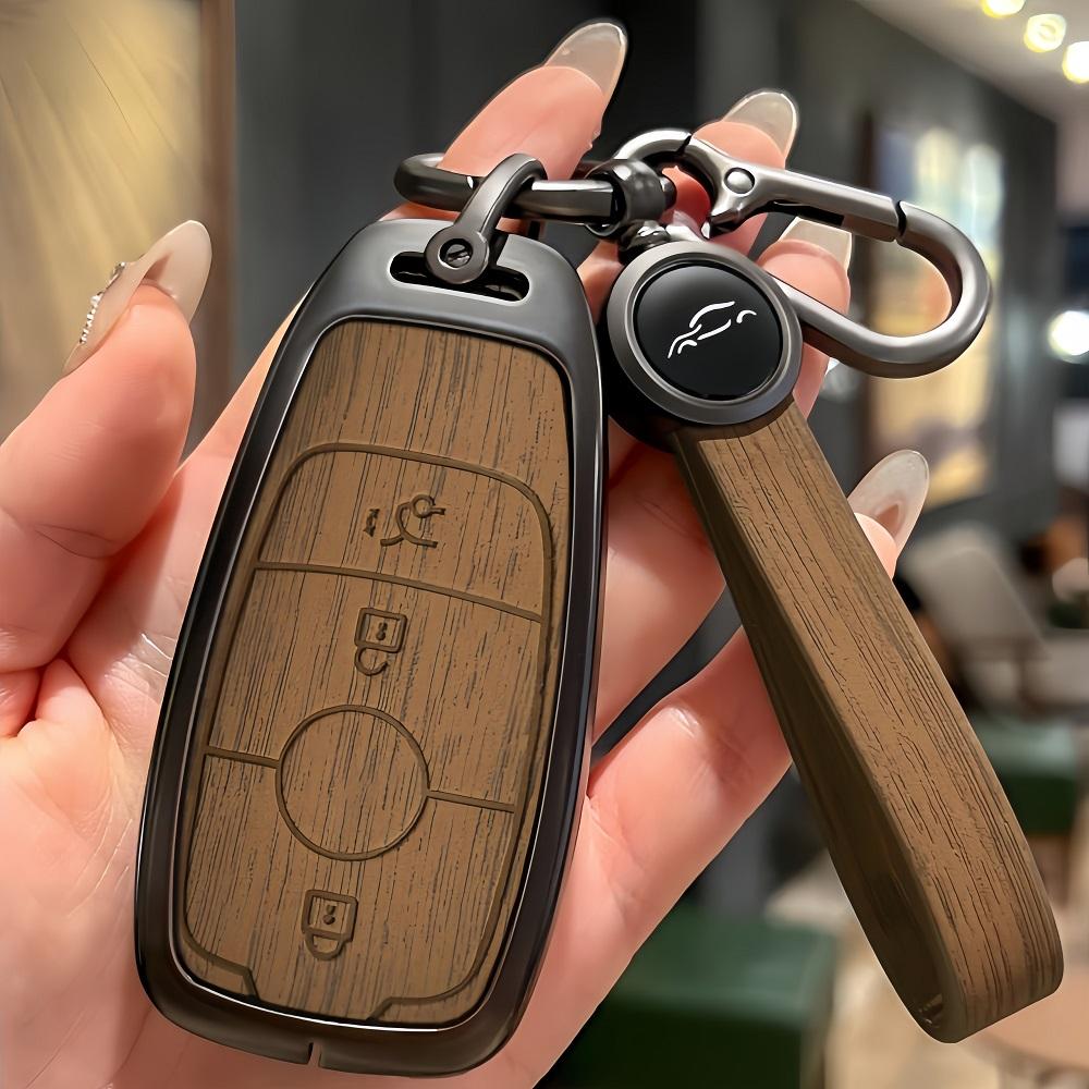 Fashion Metal Car Remote Key Case Cover Shell For Mercedes Benz A C E S G Class GLC CLE CLA GLB GLS W177 W205 W213 W222 X167 AMG