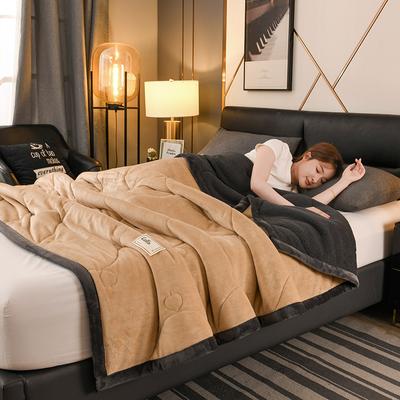 3 Layer Fleece Blankets and Throws Adult Thick Warm Winter Blankets Home Super Soft Three Layer Blanket Autumn and Winter Thickened Lambskin Blanket