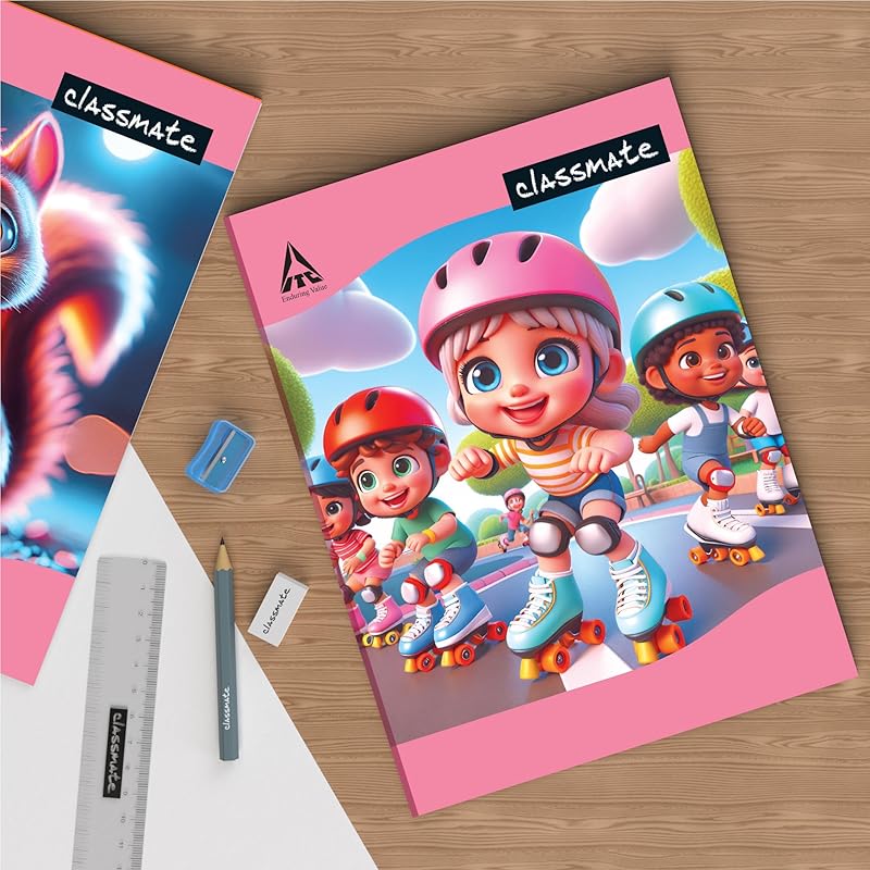 

Classmate Notebook - Soft Cover, 124 Pages, 210x170mm, Single Line