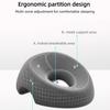 Professional Ergonomic Face Down Pillow Head Rest Support Pillow Anti Slip Bottom for Beauty Salon Spa Massage Pillow