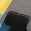 Silk Printing 180 Degree Anti-peep Full Coverage Tempered Glass Screen Protector for iPhone 13 Pro Max/14 Plus