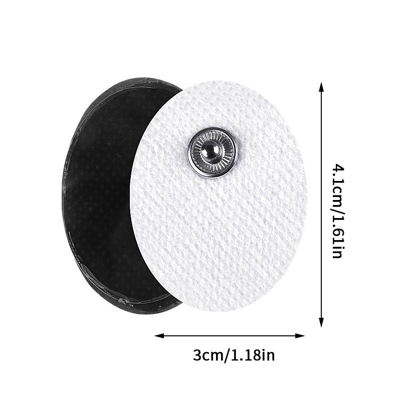 2Pcs Electrostimulation Electrode Patch Self Adhesive Pulse Gel Sticker Ems Muscle Stimulator Acupuncture Massager Replacement