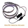 Switch Battery Powered LED Strip 12V 5050 Red Green Blue White Single Color Flexible LED Strip I65 Waterproof Indoor Decoration