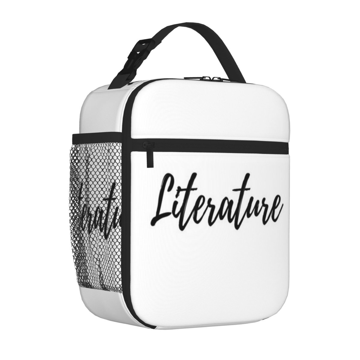Bestselling Literature Graphic Shoulder Lunch Bag Open Air Meal Picnic Lunch Bag One Size