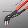 Multifunctional Adjustable Water Pump Pliers with Dipped Handle and Large Opening