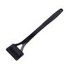 Foldable Back Scratcher Ergonomic Handle Portable Multi Functional Pet Grooming Comb Massage Scratcher Black