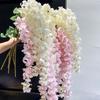 110cm Decorative Flowers Hanging Wisteria Fake Flower New Artificial Flowers  Home