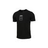 Logo Print Casual Round Neck Short Sleeve T-Shirt Men Tops Black 844613-01
