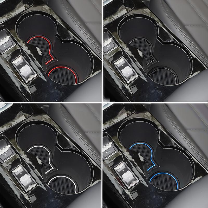 Tappetino Antiscivolo per Slot Portiera per Peugeot 2008 e-2008 GT Line 2019 - 2024 Accessori Styling Pad Antiscivolo