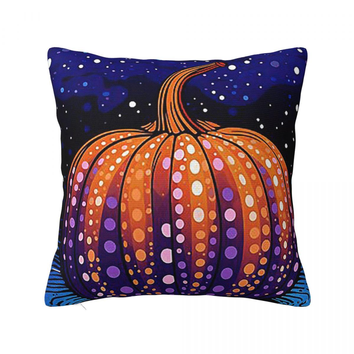 Яёи Кусама Тыква Абстрактное Искусство Квадратная Наволочка Чехол для Подушки Наволочка Декоративная Подушка для Дома Дивана Гостиной 12x12Inch