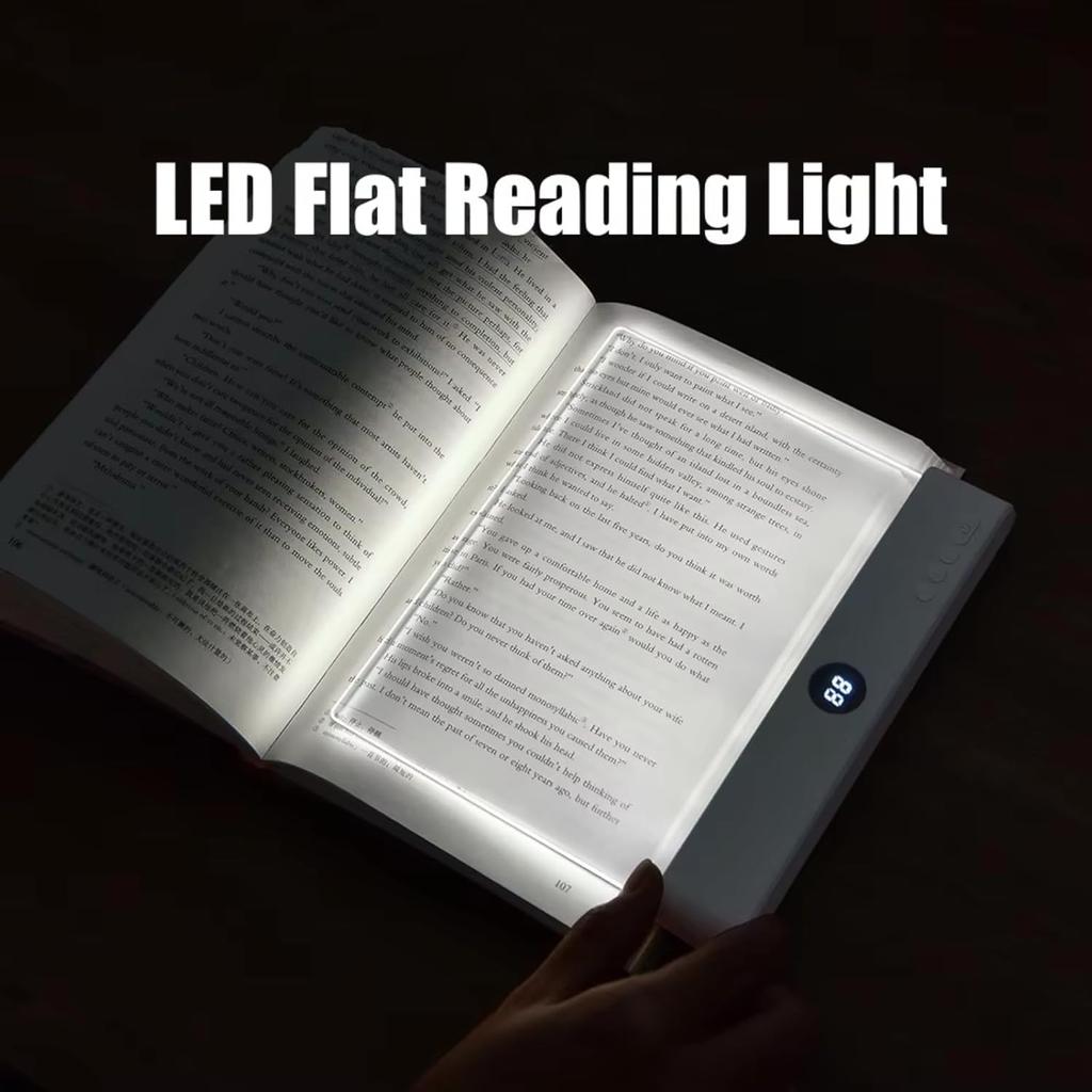 LED Reading Light Night Light Book Family Study Reading Lamp Portable Bookmark Light for Reading in Bed, Car Motivational Travel
