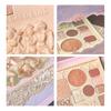 Relief Angel Eye Shadow Blush Highlights Palette Smooth Texture Delicate Blend Radiant Makeup for On-the-go