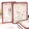 Dream Falling Flowers Retro European Korean Creative Notebook: Colorful Illustrated Diary