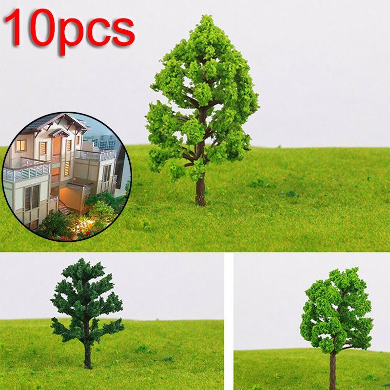 Train Model Trees Railway Architectural Plastic Diorama Display Supplies