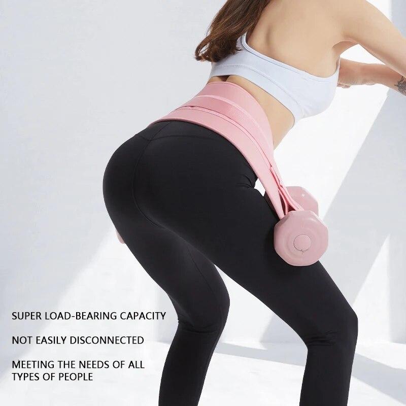 Hip Thrust-Gürtel für Hanteln, Booty-Gürtel für Hanteln, kratzt nicht an der Hüfte, rutschfeste Gürtelschnalle, einfach zu verwenden für das Training zu Hause