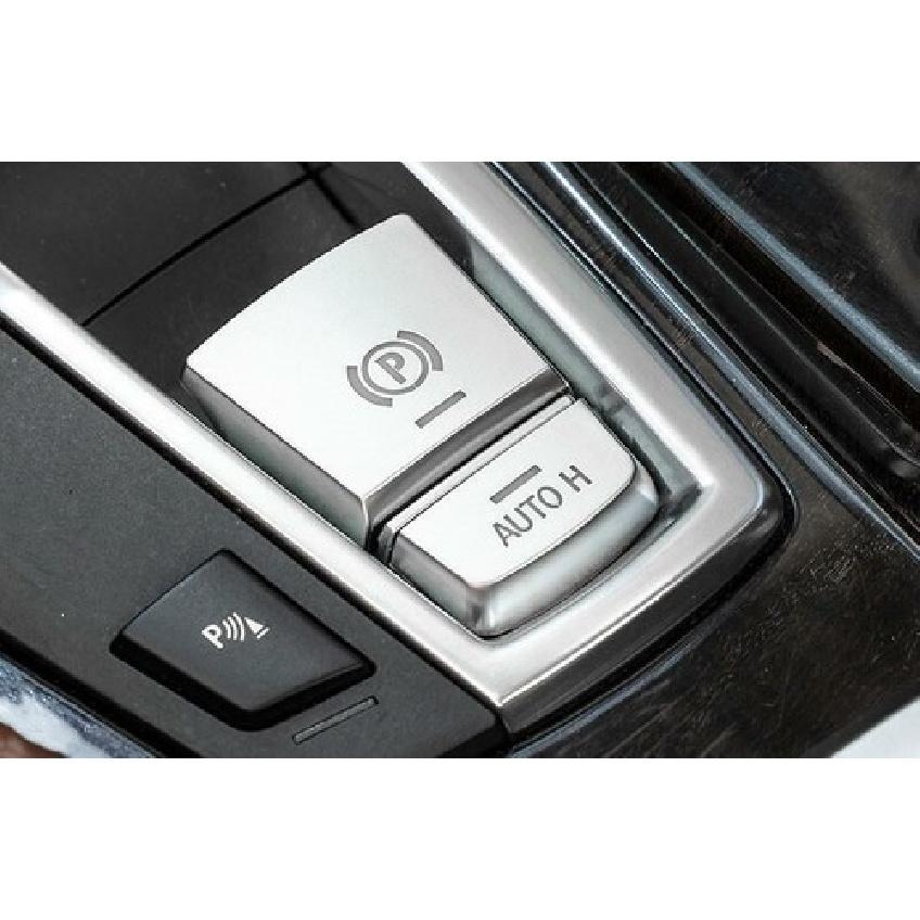 ABS Silver Console Electronic Handbrake Trim Fit For BMW X3 F25 X4 F26 2011-2017