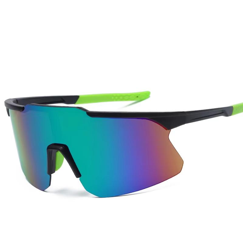 Mode Fahrbrille Erwachsene Sonnenbrille Unisex Outdoor Radfahren Brille Rahmen Sonnenbrille Bergsteigen Angeln Reisen Camping