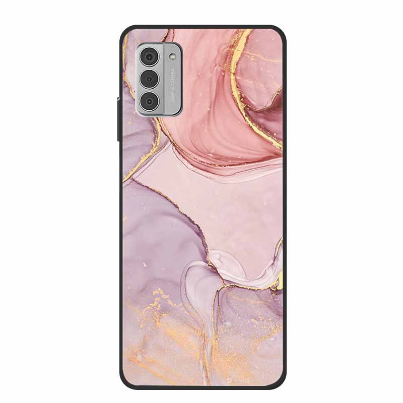 For Nokia G42 5G Case C300 Marble TPU Soft Silicone Phone Cases for Nokia C300 G42 Cover for NokiaG42 5G Protective Cute Bumper