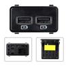 Easy Install USB Port Adapter with Overcurrent Protection & Compact Designs Charging USB Socket for  Autmotives