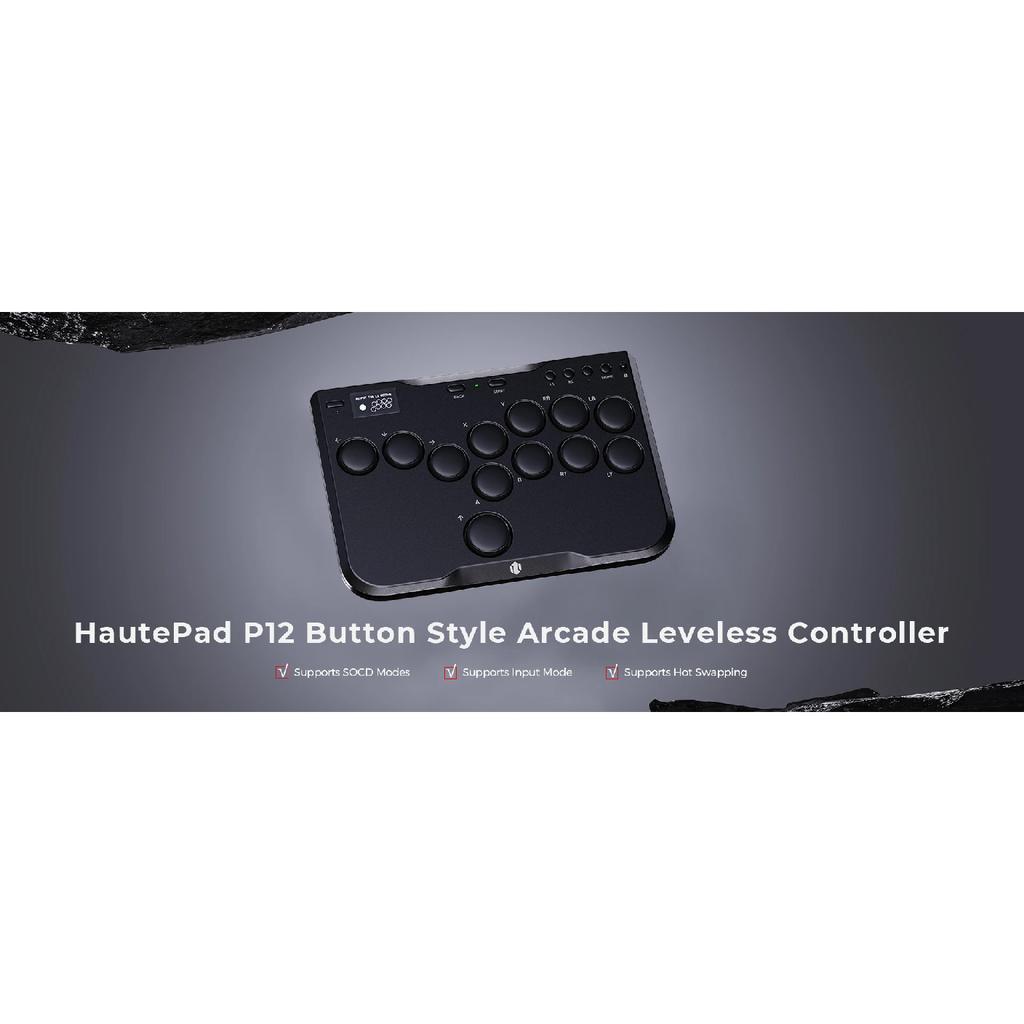Haute42 Arcade Hitbox Controller Fight Stick PC  Joystick Hitbox Controller Keyboard For Ps4 / Switch/Steam Arcade Fighting PC