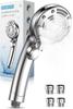 RUNCTY Shower Head Micro-Nano Bubble [6-Stage Water Flow, Ultra-Fine Bubbles Penetrate Deep Into Skin, High Cleansing and Ultra Water Saving] Mist Sho