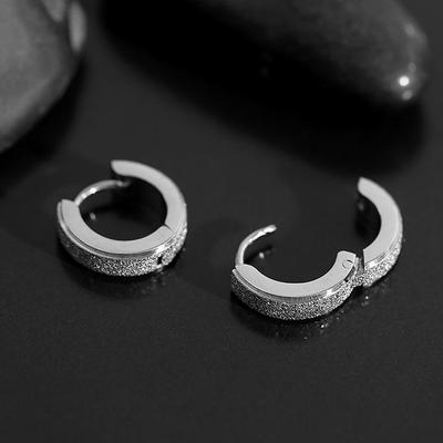 1Pc Punk Ear Clip For Man Stud Earrings Teens Hip Hop Style Ear Ring Jewelry Accessories