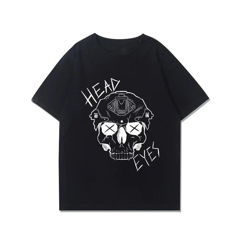 2026 Escape From Tarkov Koszulka Casual Dla Entuzjastów Unisex Ultra-Miękka Bawełna Okrągły Dekolt Wszechstronna Gamingowa Streetwear Codzienne Ubranie