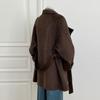 Trendy Women's Wool Coat 2025: Petite Hepburn Style Autumn/Winter Jacket