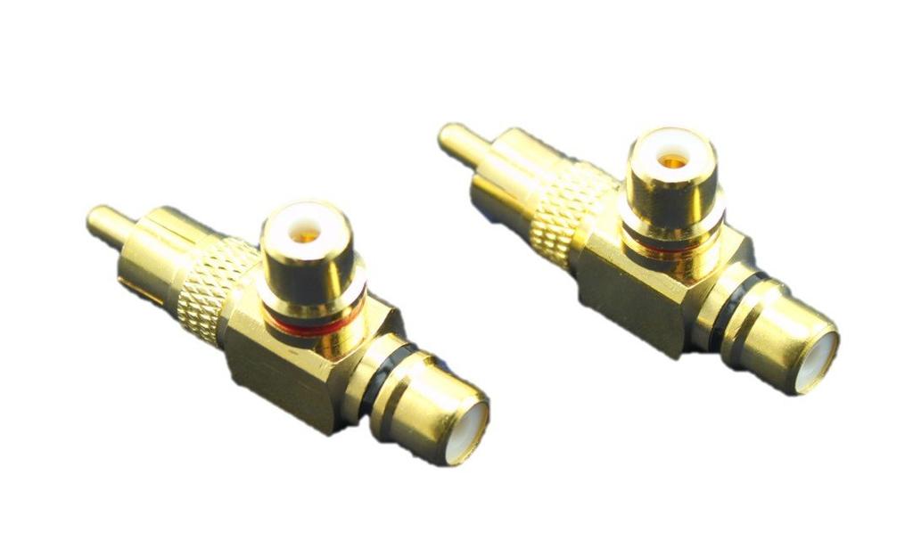 Naissant RCA Splitter Adapter of (Set 2)