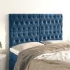 VidaXL Headboards 4 Pcs Dark Blue 80x7x78-88 Cm Velvet3116726