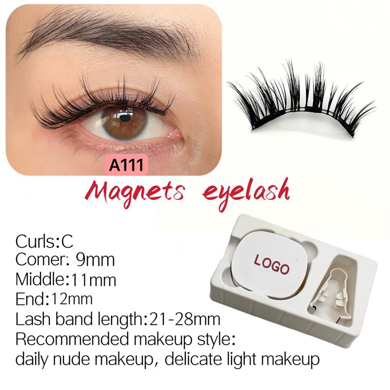 2026 New Magnetic Lash Vendors Synthetic Hair Handmade Korean PBT Eyelash Extensions with Individual Lash Box