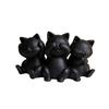 Cartoon Desktop Cat Decorations 3D Printed Cat Ornament Fun Decorative Animals Statues  Gift