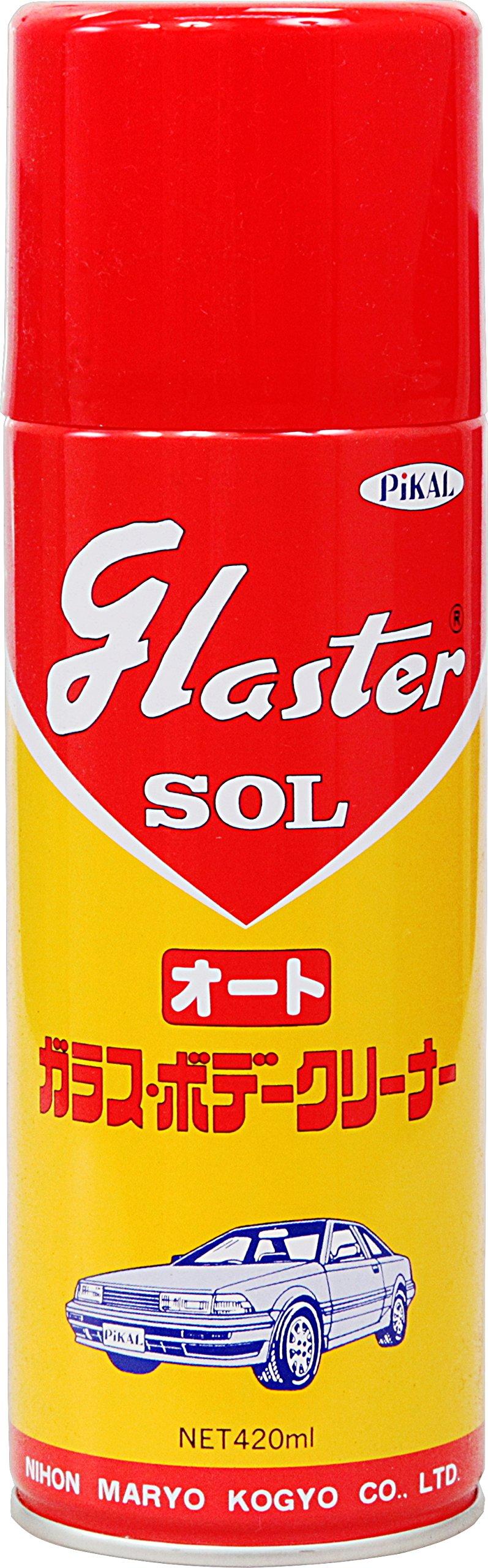 

PiKAL Abrasive Glass Starsol Auto Glass and Body 420ml Aerosol [Nihon Industry] Cleaner, [HTRC2.1]