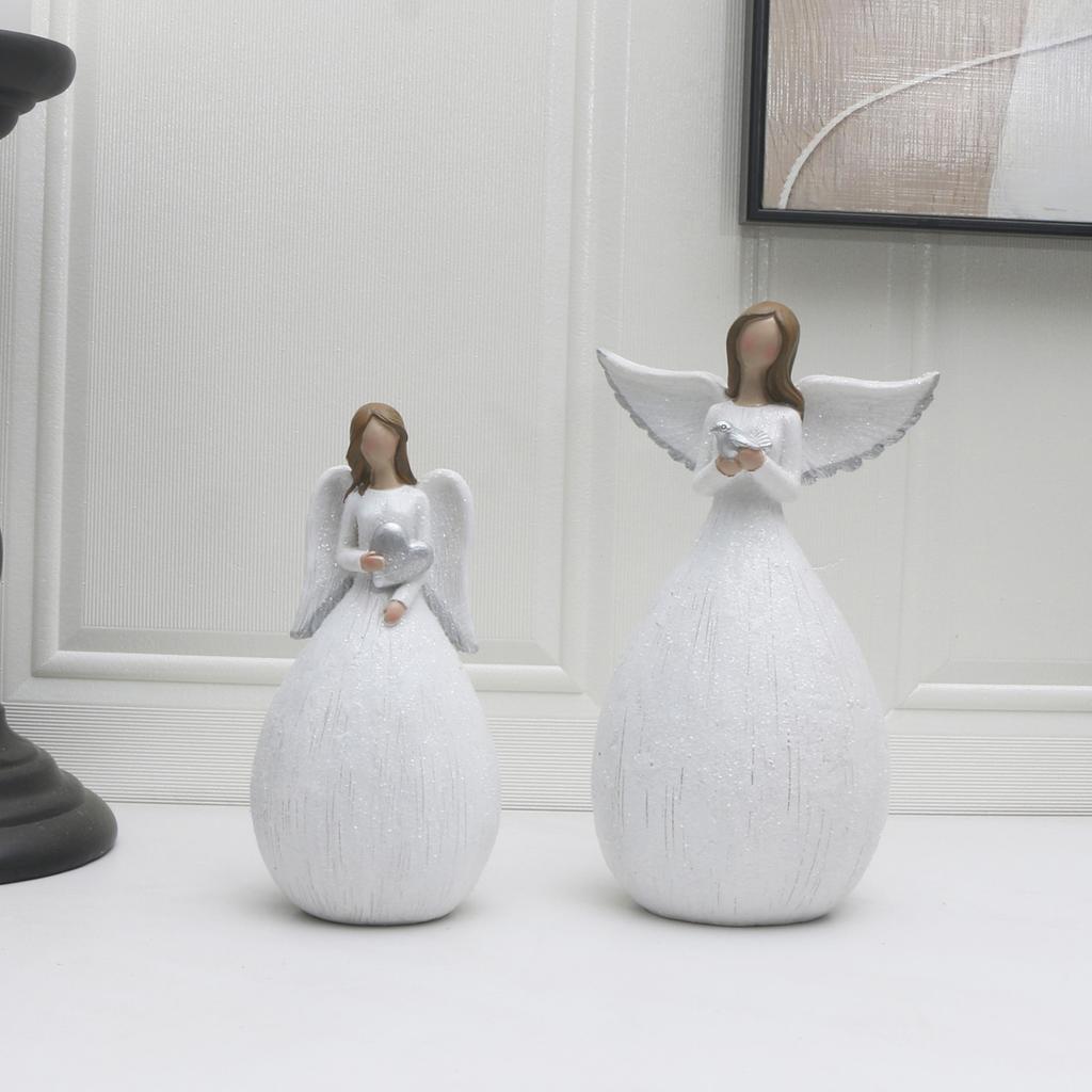 Blessing Angel Figurine - Perfect For Christmas, Weddings & More | Durable Abs Resin Sculpture | Ideal Gift For Home Decor