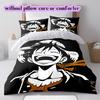 OnePiece Anime Soft and Comfortable Duvet Cover, Children's Bedding Set Gift, Extra Large Size, Various Sizes Available