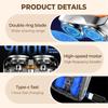 Electric Shaver with Smart LED Display, 9000 RPM Motor, 180 Days Standby, Waterproof Body, 1-Hour Quick Charge, Portable