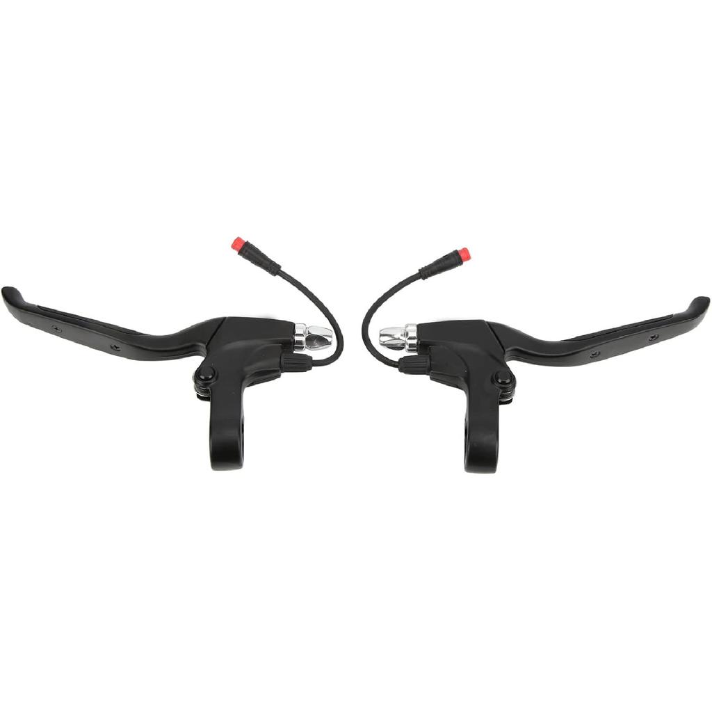 1Pair Electric Scooter Brake Lever Left Right Brake Handle with Connector Brake Levers Handle Grip Brake