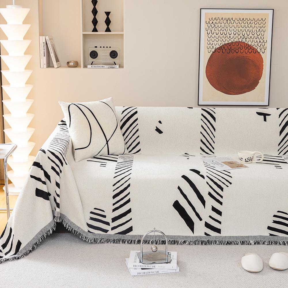 Four Seasons Universal Sofa Towel Chenille Simple Fashion Non-slip Sofa Cover Cloth Cushion Dust Cover
