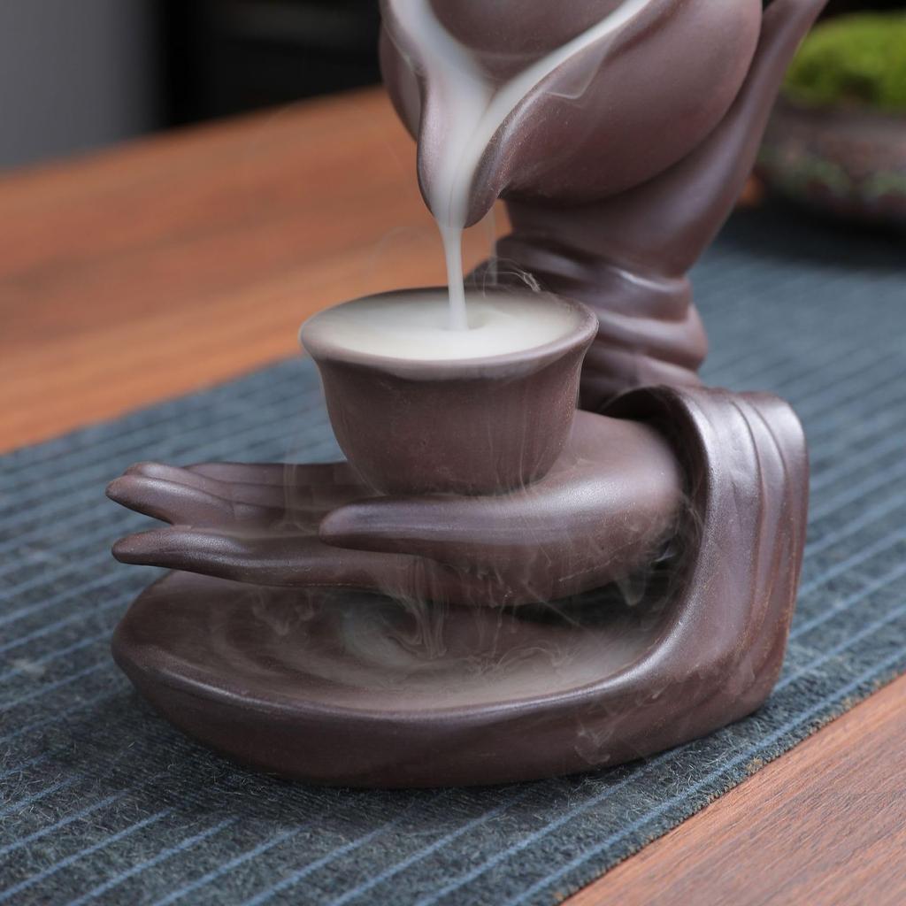 Backflow incense backflow incense backflow flowing incense incense incense incense incense incense incense good feng healing [HARGIO] holder, stylish,