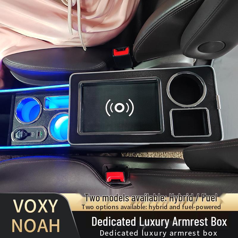 Toyota Noah/Voxy Mittelarmlehnen-Aufbewahrungsbox für 70/80/90/95 Serie