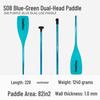 KOETSU Surf Paddleboard Dual-Use Aluminum Paddle: Single/Double Head Kayak & Paddleboard Paddle