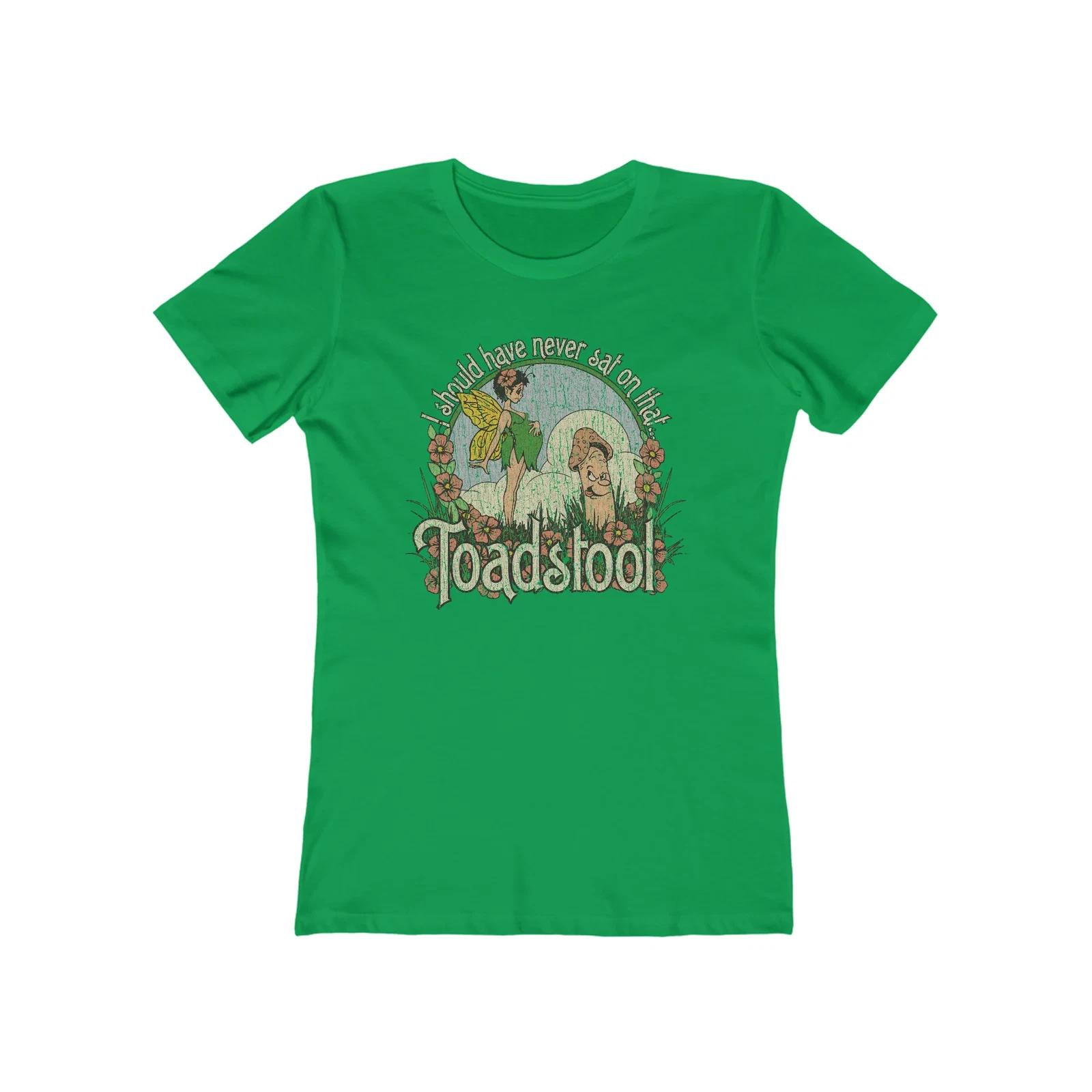 I Should Have Never Sat on That Toadstool 1979 Vintage Women s T shirt 2XL