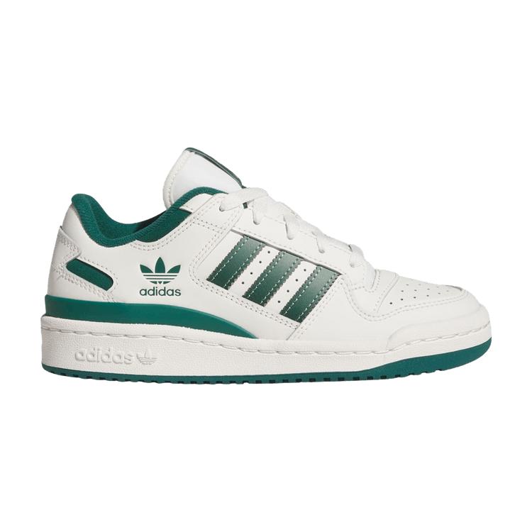 

Adidas Forum Low CL J White Collegiate Green Kids Кроссовки Cloud-White Silver-Green JI0404 39⅓