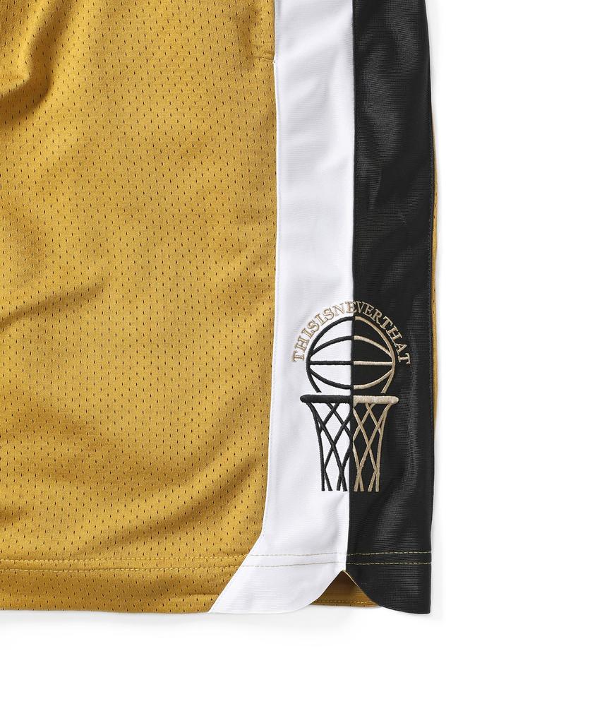 THISISNEVERTHAT Basketball Short Gold