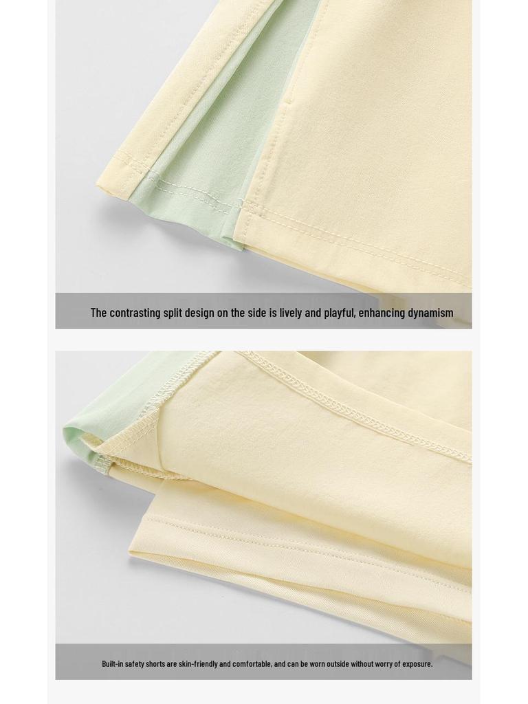 Women's Quick-Dry Sports Shorts, Anti-Exposure, Breathable with Pockets, Color-Blocked Fitness Bermudas.