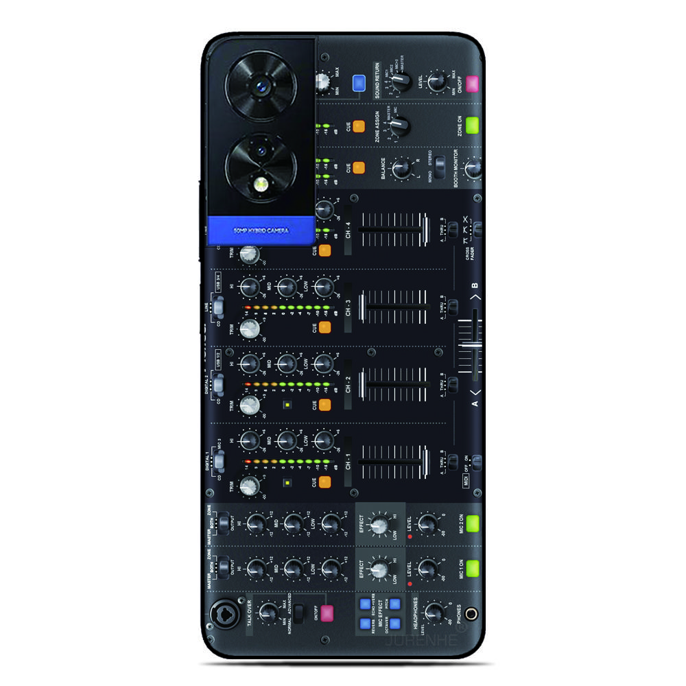 

DJ Mixer Music Phone Case For Blackview Wave 9C 8C 6C Shark 9 Color 8 A100 A96 A95 A90 A85 A80 A70 A55 A53 A52 A200 Pro Cover Blackview A70 Pro