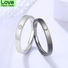 2 Pcs /Pair Sun Moon Matching Couple Friendship Lover Open Adjustable Rings Set Minimalist Engagement Nuptial Bridal Rings Lovers KitMinimalist
