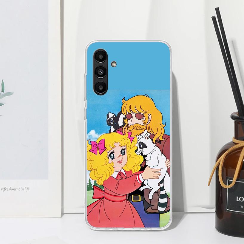 Candy 90s Anime Phone Case For Samsung Galaxy A17 A37 A57 A16 A26 A36 A56 A15 A25 A35 A55 A14 A24 A34 A54 A13 A23 A33 A53 A07 Ga